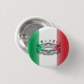 De Rialto-brug Ronde Button 3,2 Cm (Voorkant /achterkant)