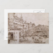 De Rialto-brug, Venetië Briefkaart (Voorkant / Achterkant)