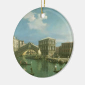 De Rialto-brug, Venetië Keramisch Ornament (Links)