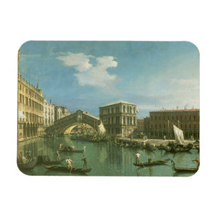De Rialto-brug, Venetië Magneet