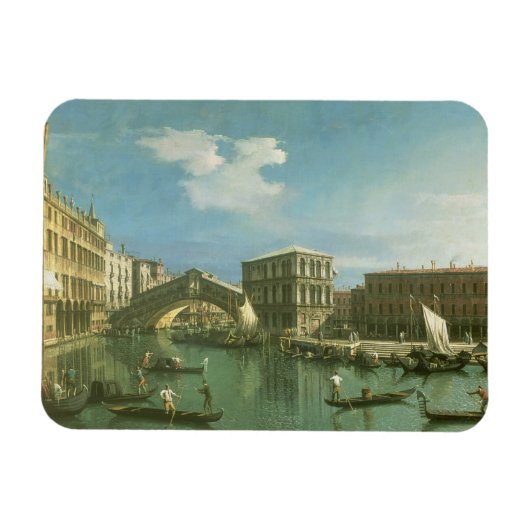 De Rialto-brug, Venetië Magneet (Horizontaal)
