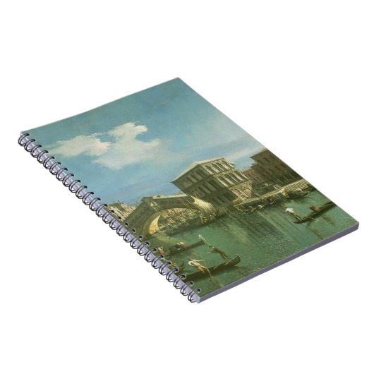 De Rialto-brug, Venetië Notitieboek (Rechterzijde)