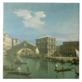 De Rialto-brug, Venetië Tegeltje (Voorkant)