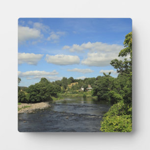 De Ribble bij het Poster van de Ribchester Card Fotoplaat