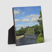 De Ribble bij het Poster van de Ribchester Card Fotoplaat (Voorkant)