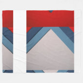 de richting fleece deken (Voorkant (Horizontaal))