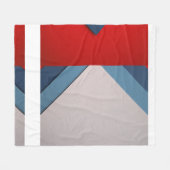 de richting fleece deken (Voorkant (Horizontaal))