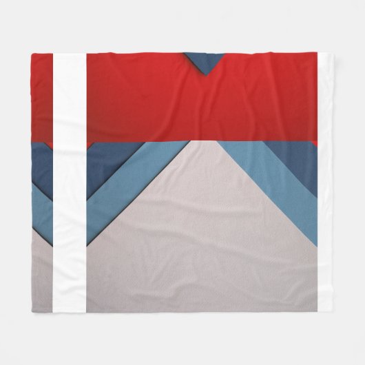 de richting fleece deken (Voorkant (Horizontaal))
