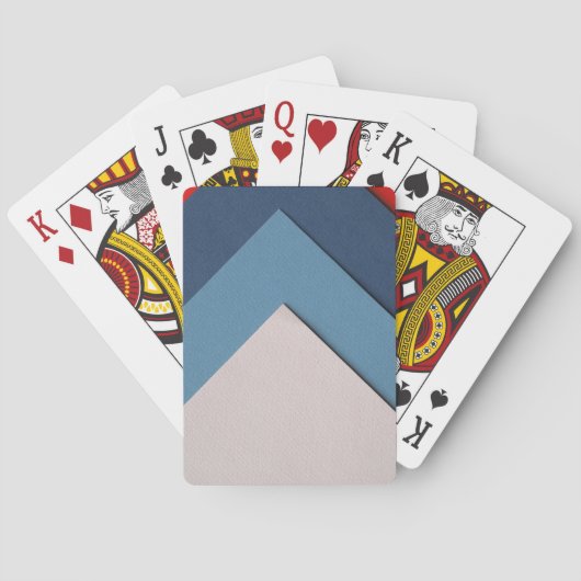 de richting pokerkaarten (Achterkant)