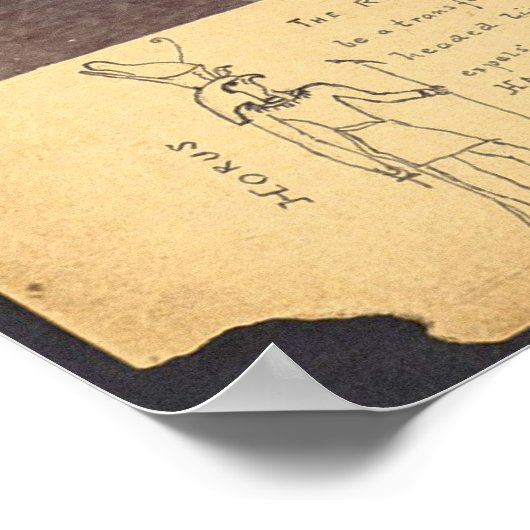 De Riddle van de Sphinx door Boston Public Library Poster (Hoek)