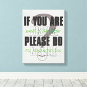 De Riddler - als je gerechtigheid bent, laat dan n Canvas Afdruk (Insitu (Houten vloer))