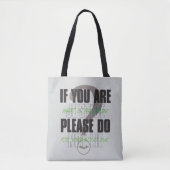 De Riddler - als je gerechtigheid bent, laat dan n Tote Bag (Voorkant)