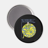 De Riddler en het Logo Paars Magneet (Voorkant / Achterkant)