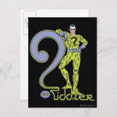 De Riddler en Logo Green Briefkaart (Voorkant / Achterkant)