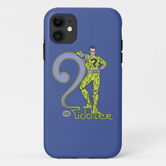 De Riddler en Logo Green Case-Mate iPhone Case (Achterkant)