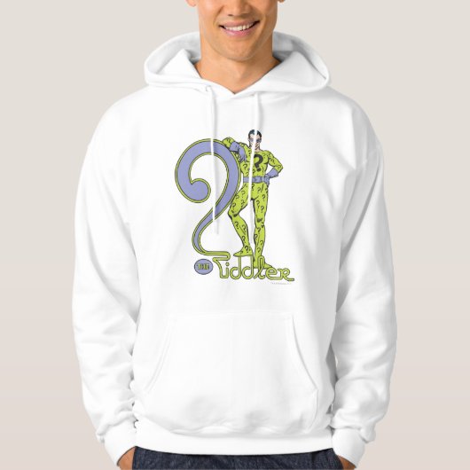 De Riddler en Logo Green Hoodie (Voorkant)