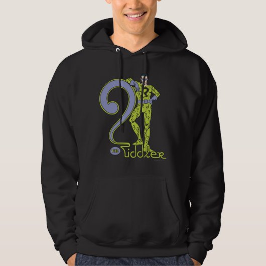 De Riddler en Logo Green Hoodie (Voorkant)