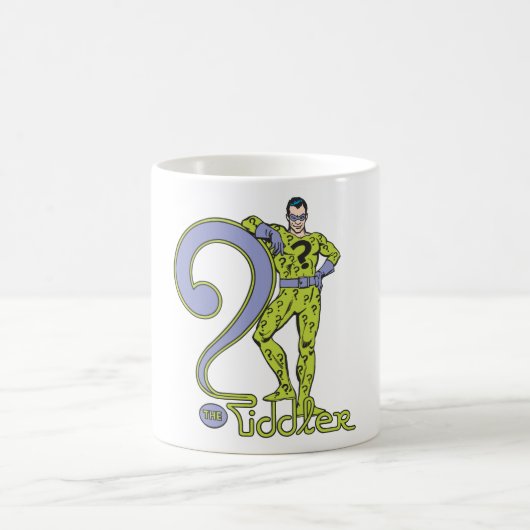 De Riddler en Logo Green Koffiemok (Center)