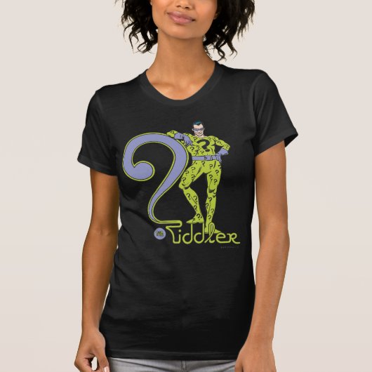 De Riddler en Logo Green T-shirt (Voorkant)