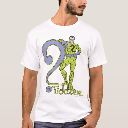 De Riddler en Logo Green T-shirt (Voorkant)