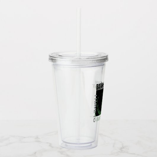 De Riddler "Ik weet wat ik moet worden" Acryl Drinkbeker (Rechts)