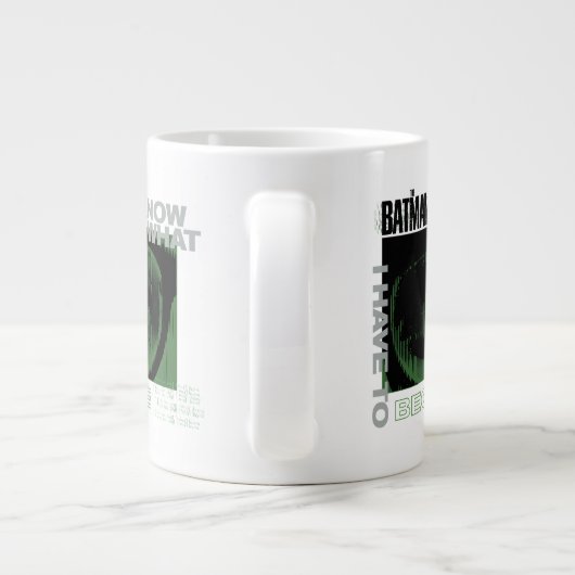 De Riddler "Ik weet wat ik moet worden" Grote Koffiekop (Achterkant)