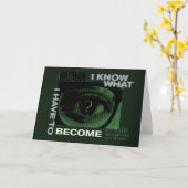 De Riddler "Ik weet wat ik moet worden" Kaart (Gele Bloem)