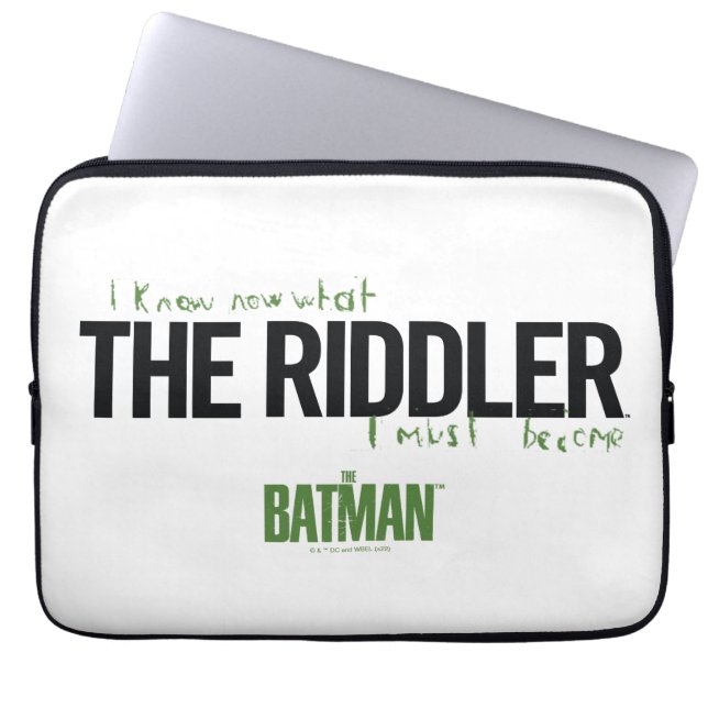De Riddler - ik weet wat ik moet worden Laptop Sleeve (Voorkant)