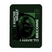 De Riddler "Ik weet wat ik moet worden" Magneet (Verticaal)