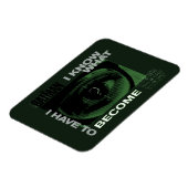 De Riddler "Ik weet wat ik moet worden" Magneet (Linkerzijde)