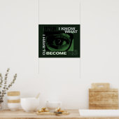 De Riddler "Ik weet wat ik moet worden" Poster (Keuken)