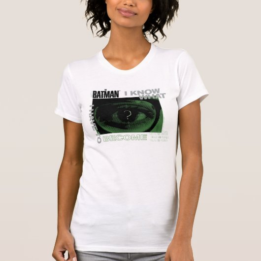 De Riddler "Ik weet wat ik moet worden" T-shirt (Voorkant)
