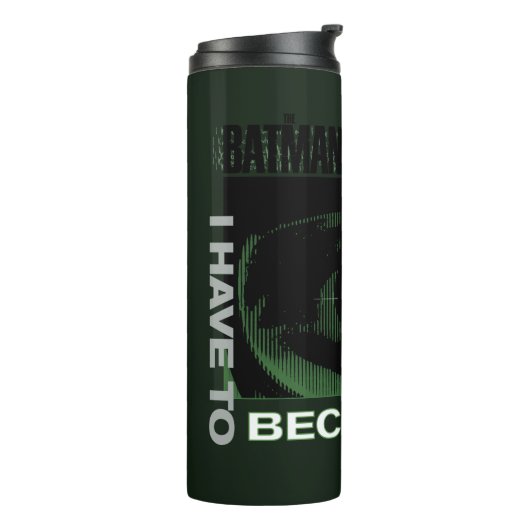 De Riddler "Ik weet wat ik moet worden" Thermosbeker (Gedraaid links)