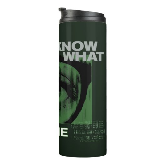 De Riddler "Ik weet wat ik moet worden" Thermosbeker (Geroteerd rechts)