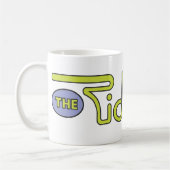 De Riddler Logo Green Koffiemok (Links)