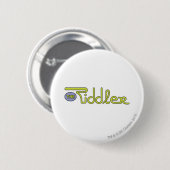 De Riddler Logo Green Ronde Button 5,7 Cm (Voorkant /achterkant)