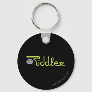 De Riddler Logo Green Sleutelhanger