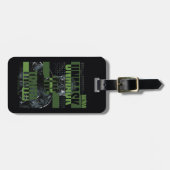 De Riddler - Ontmasker De Waarheid Bagagelabel (Voorkant horizontaal)