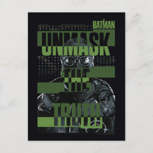 De Riddler - Unmask de Waarheid Briefkaart