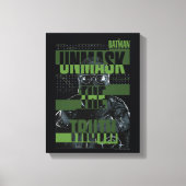 De Riddler - Unmask de Waarheid Canvas Afdruk (Voorkant)