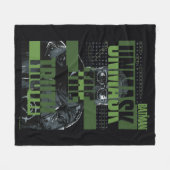 De Riddler - Unmask de Waarheid Fleece Deken (Voorkant (Horizontaal))