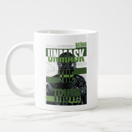 De Riddler - Unmask de Waarheid Grote Koffiekop (Links)