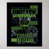 De Riddler - Unmask de Waarheid Poster (Voorkant)