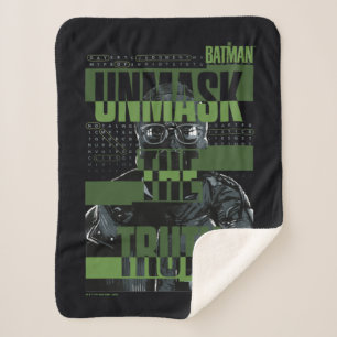 De Riddler - Unmask de Waarheid Sherpa Deken