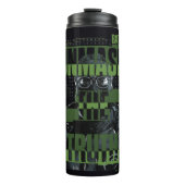 De Riddler - Unmask de Waarheid Thermosbeker (Voorkant)