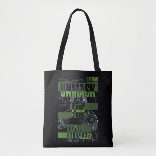 De Riddler - Unmask de Waarheid Tote Bag (Voorkant)