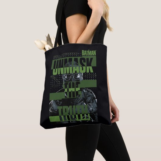 De Riddler - Unmask de Waarheid Tote Bag (Dichtbij)
