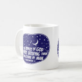 De Riddles van God - GK Chesterton Coffee Mok (Voorkant links)