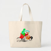 De Ride Grote Tote Bag (Voorkant)