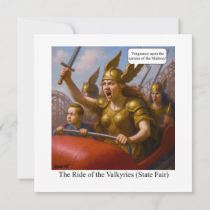De Ride of the Valkyries (Staats-beurs) Kaart